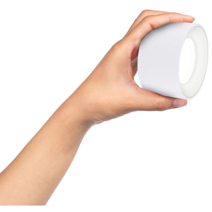 Globo - Lampă de birou LED tactilă reglabilă 4în1 LED/4W/5V 3000/4000/5000K 1200 mAh albă