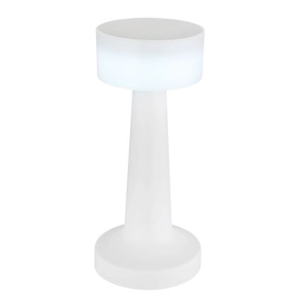 Globo - Lampă de birou LED tactilă reglabilă, LED/1W/3,7V 2700K/4000K/6500K 800 mAh USB, albă