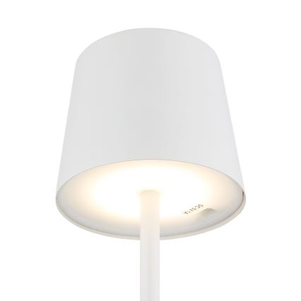 Globo - Lampă de masă LED exterioară reglabilă cu atingere LED/2W/5V 3000/4000/6000K 2200 mAh IP44 albă