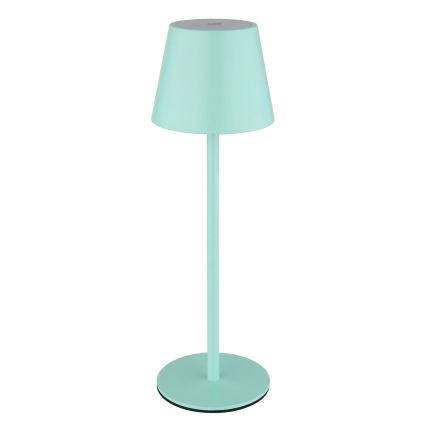 Globo - Lampă de masă de exterior LED dimabilă, tactilă, reîncărcabilă, 3-în-1 LED/3W/5V 3000/4000/5000K IP54 1800 mAh verde mentă