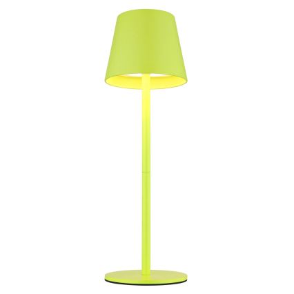 Globo - Lampă de masă exterioară reîncărcabilă, tactilă și reglabilă în intensitate, 3-în-1 LED/3W/5V 3000/4000/5000K IP54 1800 mAh verde