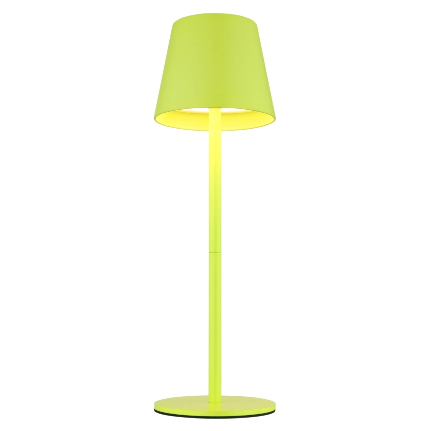 Globo - Lampă de masă exterioară reîncărcabilă, tactilă și reglabilă în intensitate, 3-în-1 LED/3W/5V 3000/4000/5000K IP54 1800 mAh verde