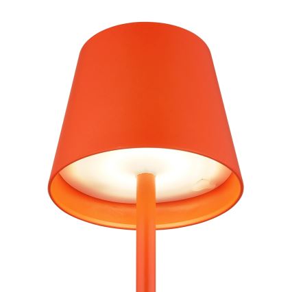 Globo - Lampă de masă LED reîncărcabilă, tactilă, cu reglaj de intensitate, 3 în 1 LED/3W/5V 3000/4000/5000K IP54 1800 mAh roșie