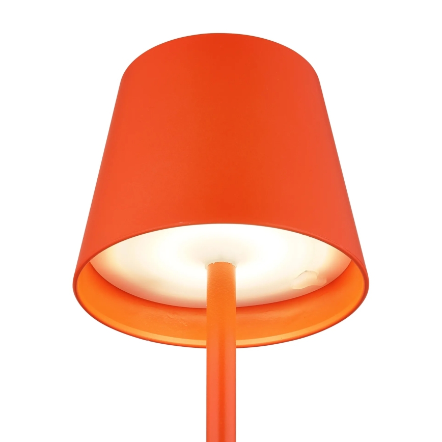 Globo - Lampă de masă LED reîncărcabilă, tactilă, cu reglaj de intensitate, 3 în 1 LED/3W/5V 3000/4000/5000K IP54 1800 mAh roșie