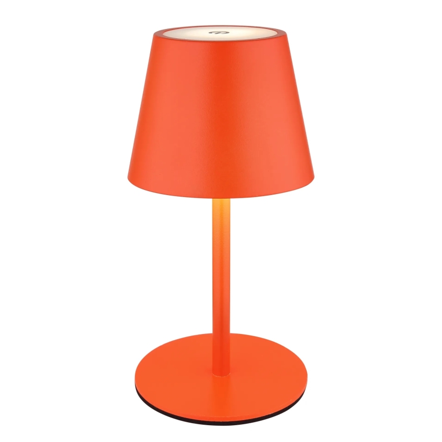 Globo - Lampă de masă LED reîncărcabilă, tactilă, cu reglaj de intensitate, 3 în 1 LED/3W/5V 3000/4000/5000K IP54 1800 mAh roșie