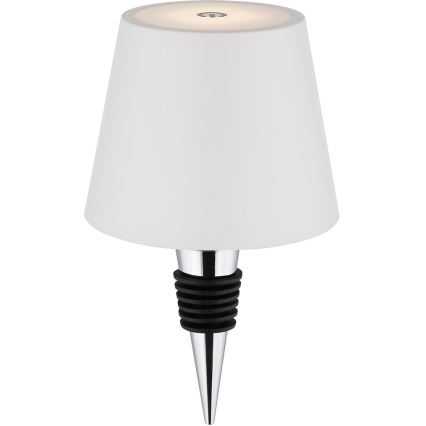Globo - Lampă de masă LED de exterior, tactilă, reglabilă și reîncărcabilă 3-în-1 LED/3W/5V 3000/4000/5000K IP54 1800 mAh albă