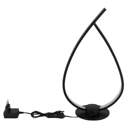 Globo - Lampă de masă LED/6W/230V neagră
