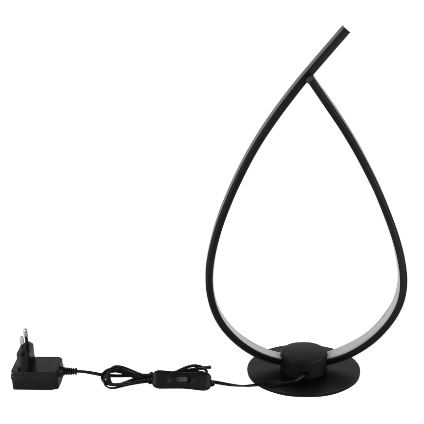 Globo - Lampă de masă LED/6W/230V neagră