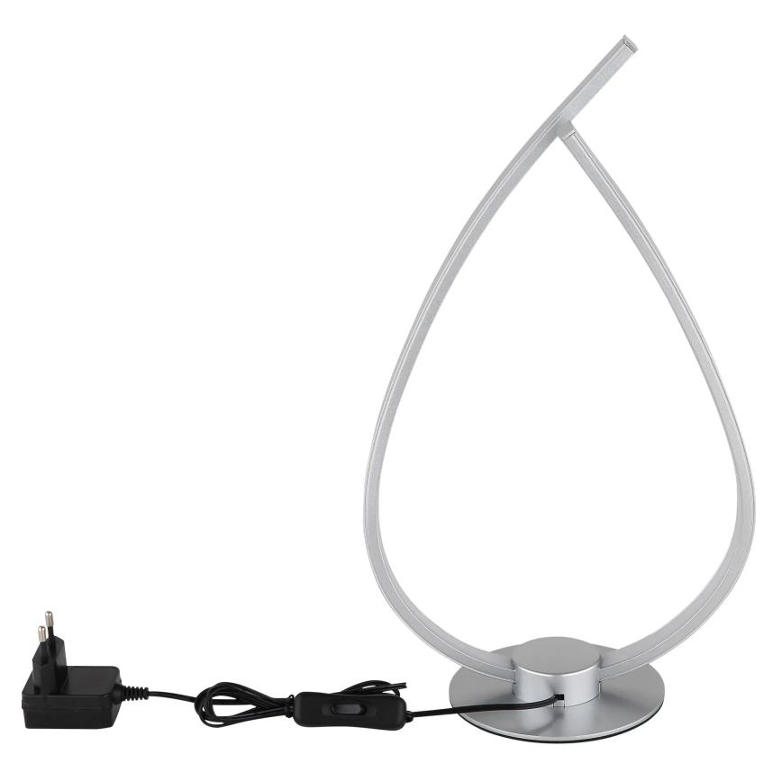 Globo - Lampă de masă LED/6W/230V argintie