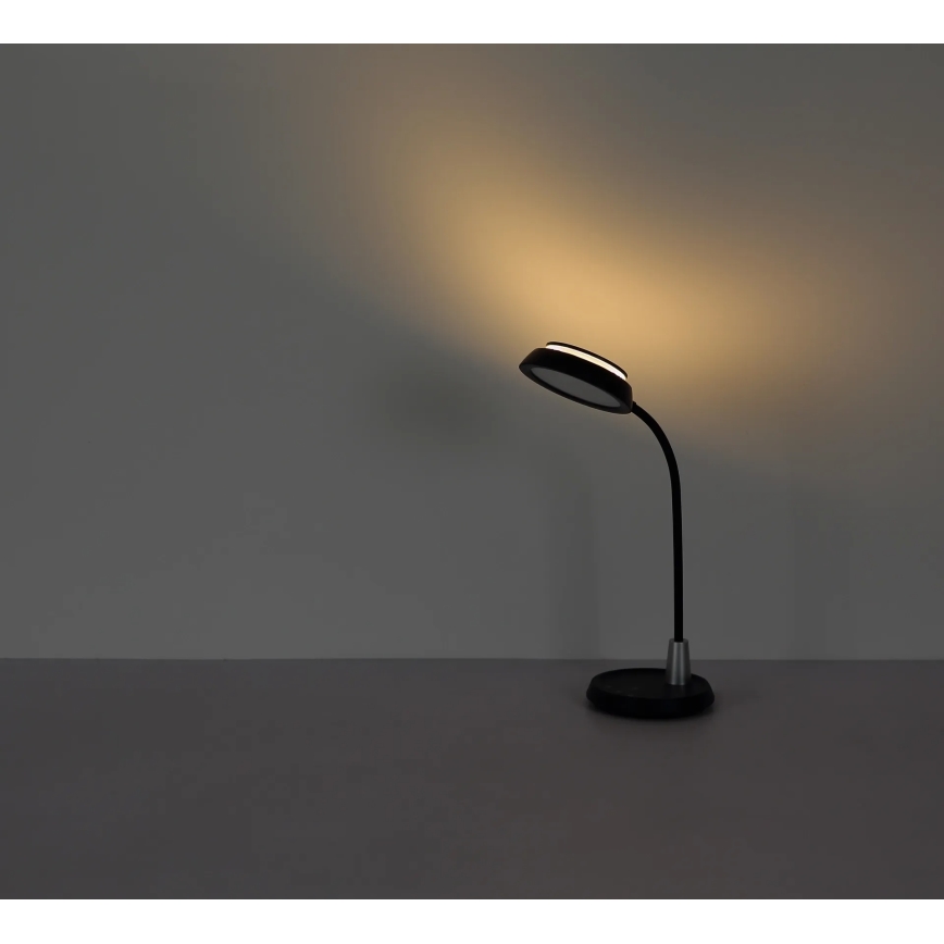 Globo - Lampă de birou LED cu dimmer tactil LED/12W/230V 3000/4000/6500K, negru