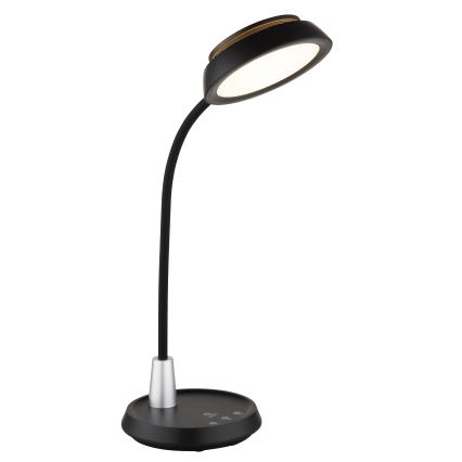 Globo - Lampă de birou LED cu dimmer tactil LED/12W/230V 3000/4000/6500K, negru