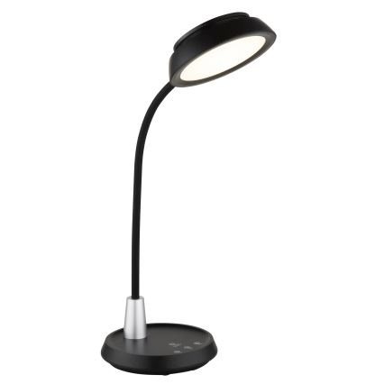 Globo - Lampă de birou LED cu dimmer tactil LED/12W/230V 3000/4000/6500K, negru