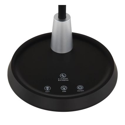 Globo - Lampă de birou LED cu dimmer tactil LED/12W/230V 3000/4000/6500K, negru