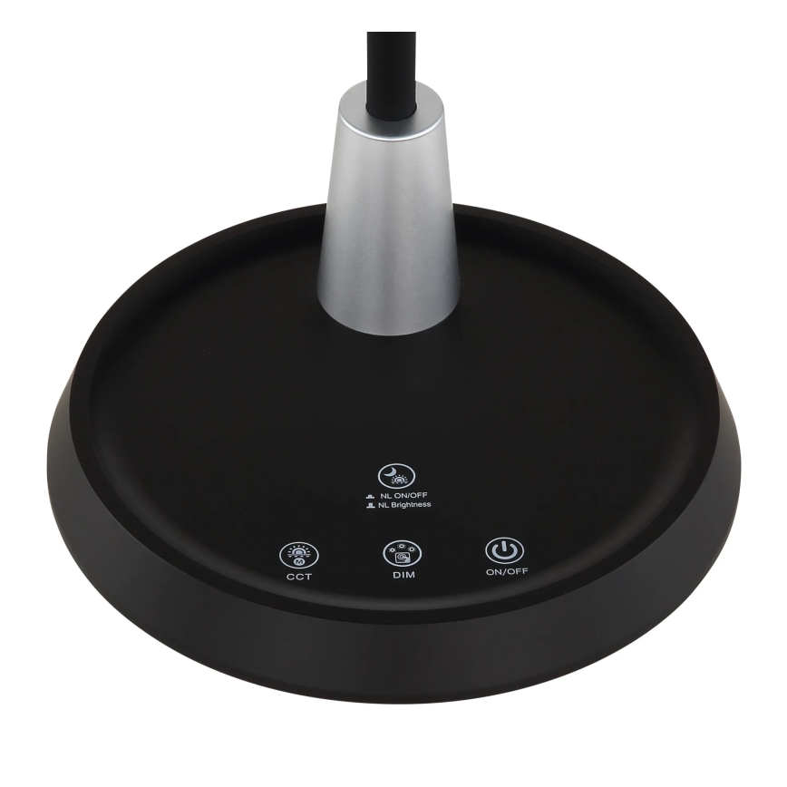 Globo - Lampă de birou LED cu dimmer tactil LED/12W/230V 3000/4000/6500K, negru