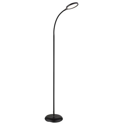 Globo - Lampă de podea tactilă LED dimabilă LED/8W/230V 2700K/4000K/6500K neagră