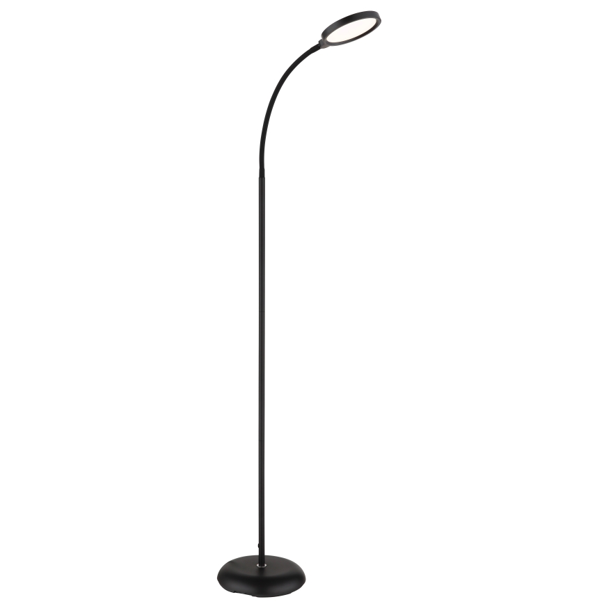Globo - Lampă de podea tactilă LED dimabilă LED/8W/230V 2700K/4000K/6500K neagră