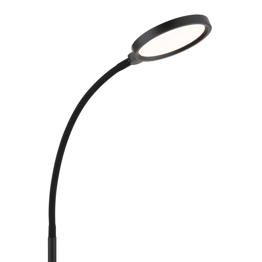 Globo - Lampă de podea tactilă LED dimabilă LED/8W/230V 2700K/4000K/6500K neagră
