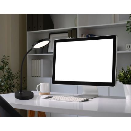 Globo - Lampă de masă LED cu reglare tactilă a intensității LED/8W/230V 2700K/4000K/6500K neagră