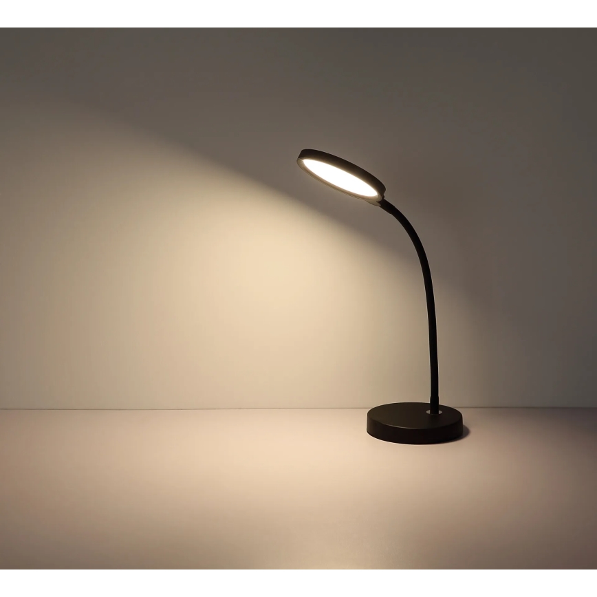 Globo - Lampă de masă LED cu control tactil, cu intensitate reglabilă, LED/8W/230V 2700-6000K, neagră
