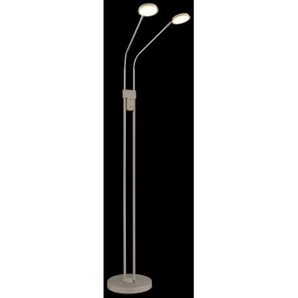 Globo - Lampă de podea LED reglabilă 2xLED/6,5W/230V 2700/3350/4000K bej