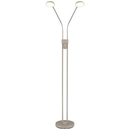 Globo - Lampă de podea LED reglabilă 2xLED/6,5W/230V 2700/3350/4000K bej