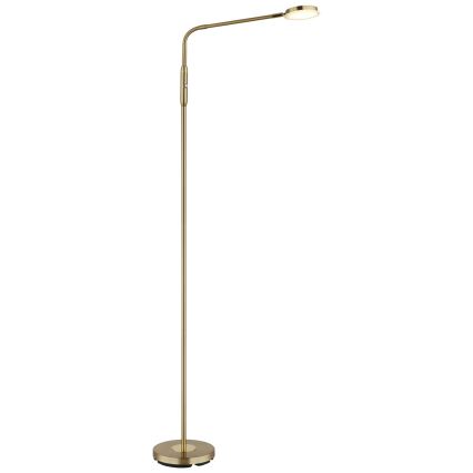 Globo - Lampă de podea LED dimabilă cu control tactil LED/6,5W/230V 2700/3350/4000K alamă