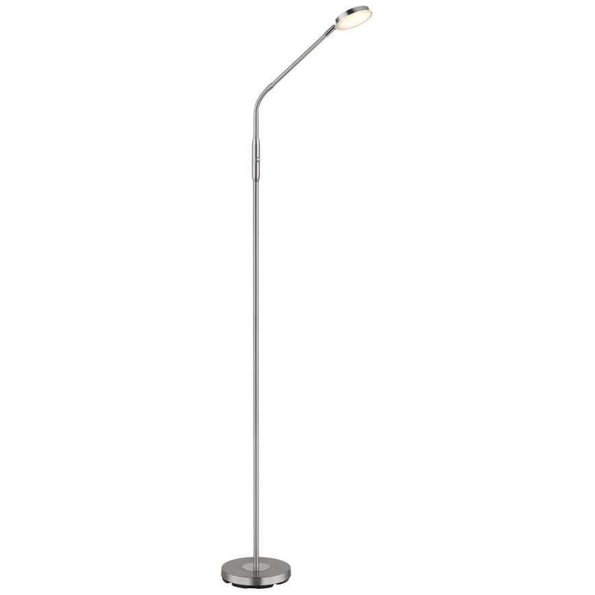 Globo - Lampă de podea LED reglabilă cu control tactil LED/6,5W/230V 2700/3350/4000K crom mat
