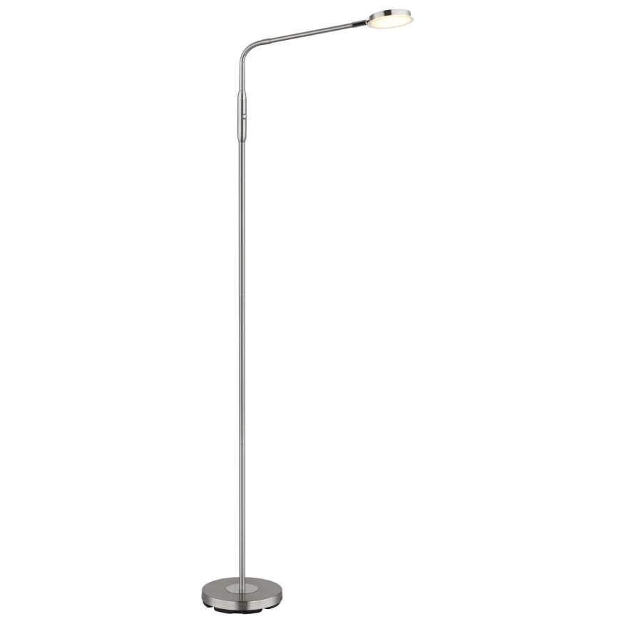Globo - Lampă de podea LED reglabilă cu control tactil LED/6,5W/230V 2700/3350/4000K crom mat