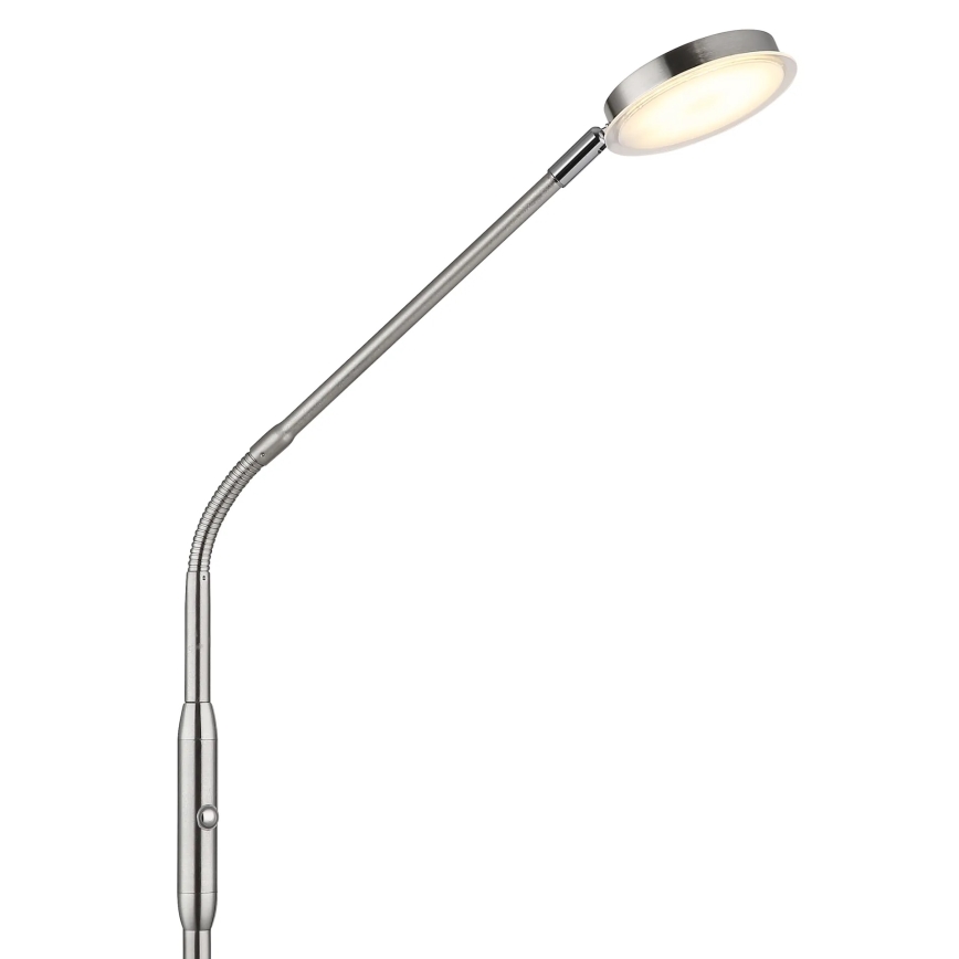 Globo - Lampă de podea LED reglabilă cu control tactil LED/6,5W/230V 2700/3350/4000K crom mat