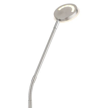 Globo - Lampă de podea LED reglabilă cu control tactil LED/6,5W/230V 2700/3350/4000K crom mat