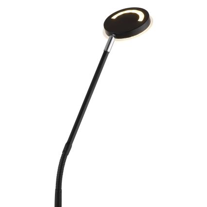 Globo - Lampă de podea LED tactilă reglabilă LED/6,5W/230V 2700/3350/4000K neagră