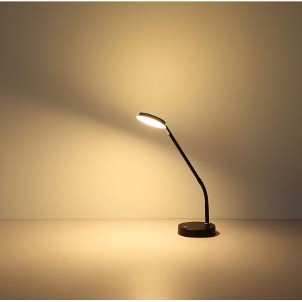 Globo - Lampă de masă LED dimabilă cu control tactil, LED/6,5W/230V 2700/3350/4000K, neagră