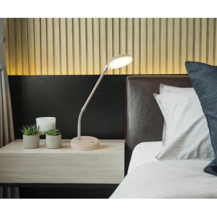 Globo - Lampă LED de masă tactilă reglabilă LED/6,5W/230V 2700/3350/4000K bej