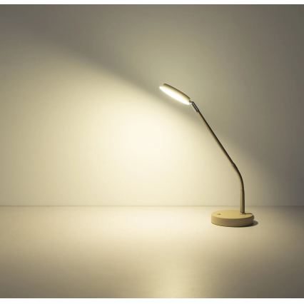 Globo - Lampă LED de masă tactilă reglabilă LED/6,5W/230V 2700/3350/4000K bej