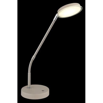 Globo - Lampă LED de masă tactilă reglabilă LED/6,5W/230V 2700/3350/4000K bej