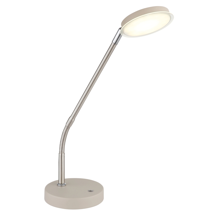 Globo - Lampă LED de masă tactilă reglabilă LED/6,5W/230V 2700/3350/4000K bej