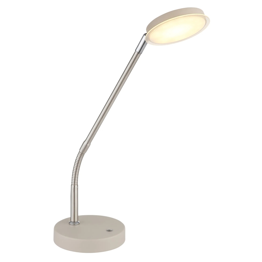 Globo - Lampă LED de masă tactilă reglabilă LED/6,5W/230V 2700/3350/4000K bej