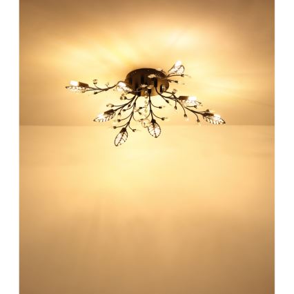 Globo - Plafonieră 8 x G9, 5 W, 230 V, Ø 76 cm