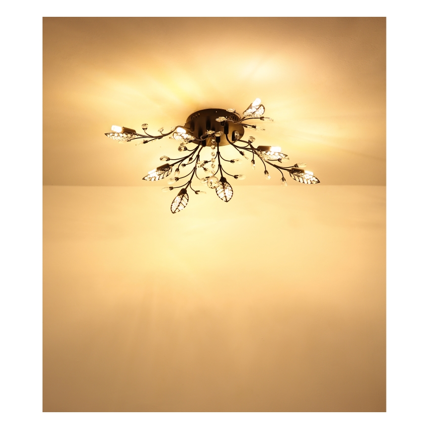 Globo - Plafonieră 8 x G9, 5 W, 230 V, Ø 76 cm