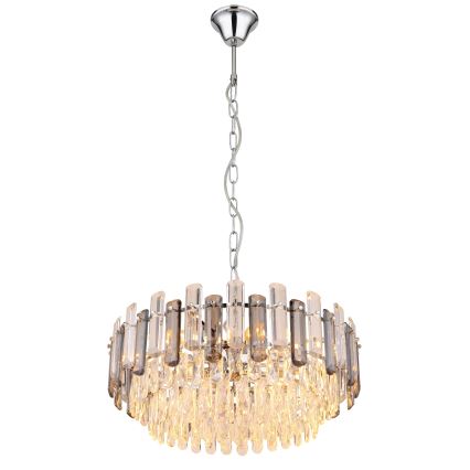 Globo - Candelabru suspendat pe lanț, 12xE14/40W/230V