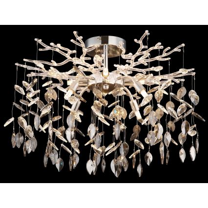 Globo - Candelabru pe tijă 8xG9/8W/230V crom lucios