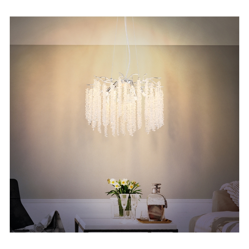 Globo - Lustră LED suspendată pe cablu 6xG9/8W/230V