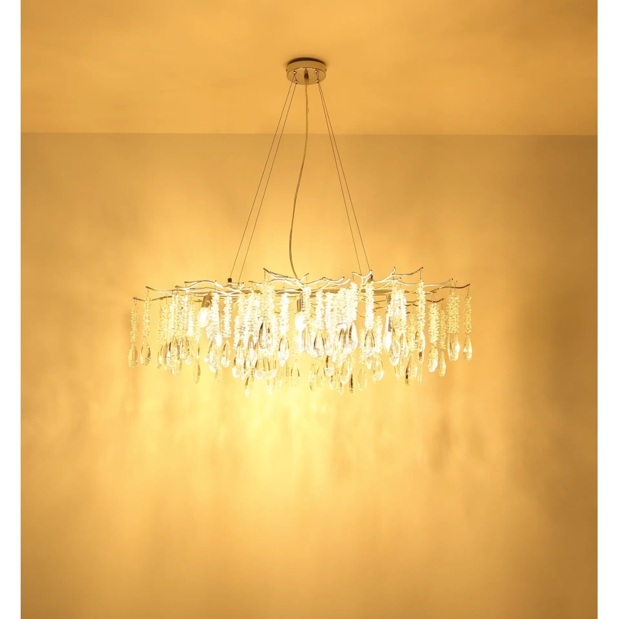 Globo - Lustră suspendată pe cablu 12xE14/40W/230V