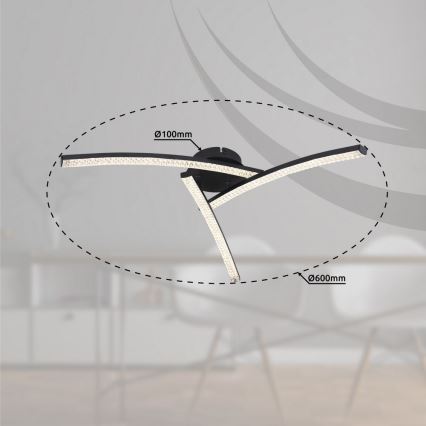 Globo - Lustră aplicată LED, 18W, 230V, 2700/4000/6000K