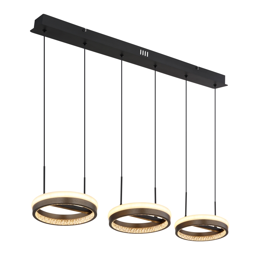 Globo - Lustru LED suspendat pe cablu LED/40W/230V 3000/4000/6000K