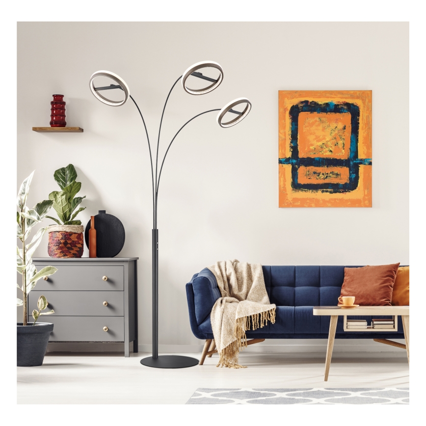 Globo - Lampă de podea LED dimabilă cu control tactil LED/48W/230V 3000/4000/6000K