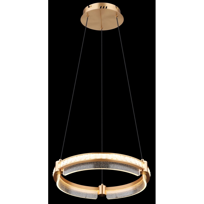 Globo - Candelabru cu cristale LED reglabil pe cablu LED/36W/230V 2700K-6000K + telecomandă