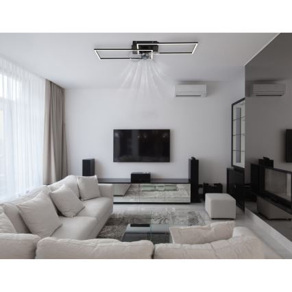 Globo - Plafonieră LED dimabilă cu ventilator LED/38W/230V 3000-6500K + telecomandă