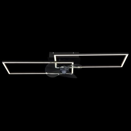 Globo - Plafonieră LED dimabilă cu ventilator LED/38W/230V 3000-6500K + telecomandă