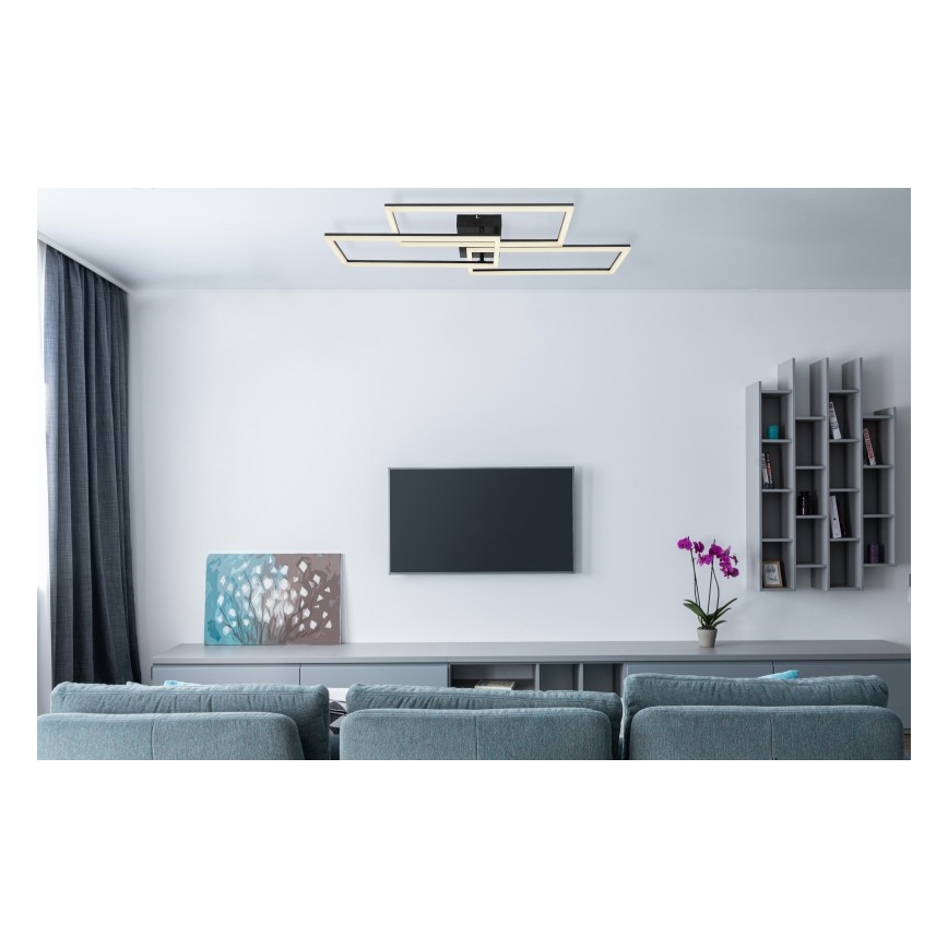Globo - Lustra LED cu montaj pe tavan, reglabilă, LED/58W/230V 3000-6000K + telecomandă